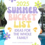 2025 summer bucket list ideas for the whole family pin