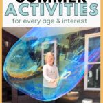 creative summer activities pin image