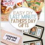 DIY last minute gifts for dad pin