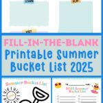 etsy printable summer bucket list 2025 pin
