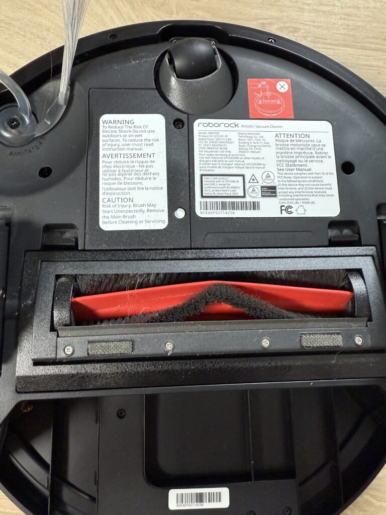 Hair in the Roborock q7 L5