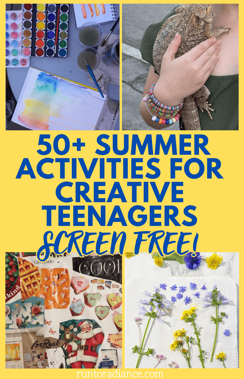 50+ Fun Summer Activities for Teens (Screen-Free!) - Run To Radiance