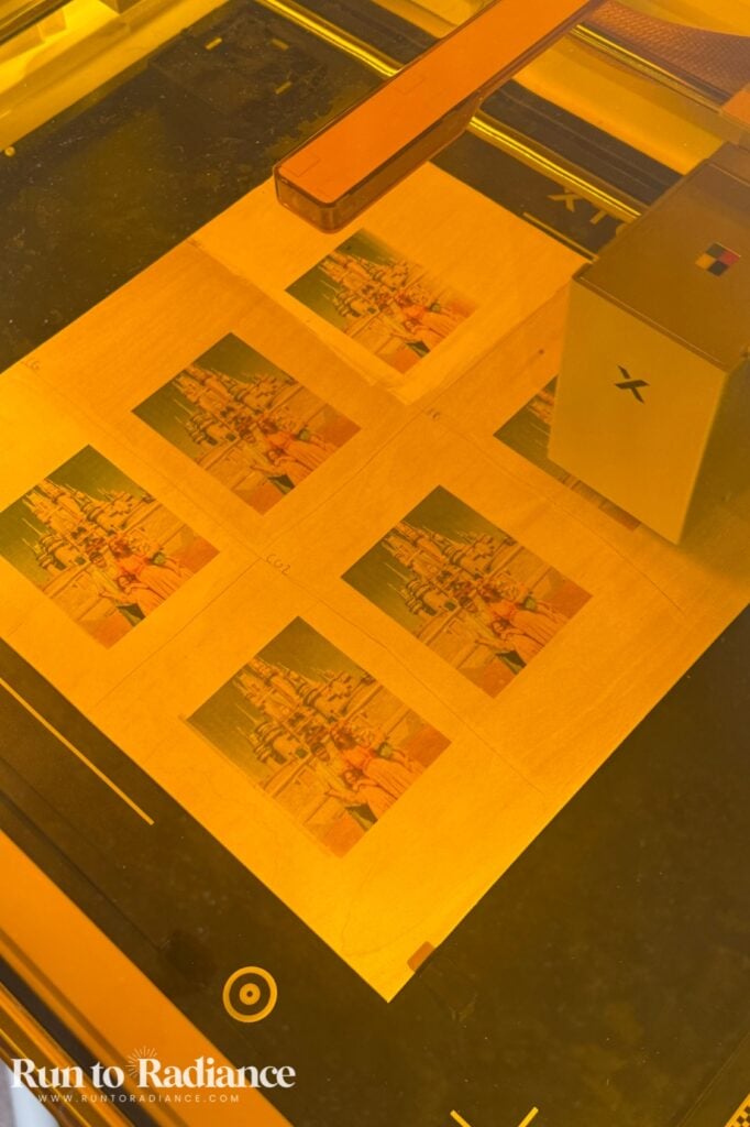 printing on wood with the xtool m2