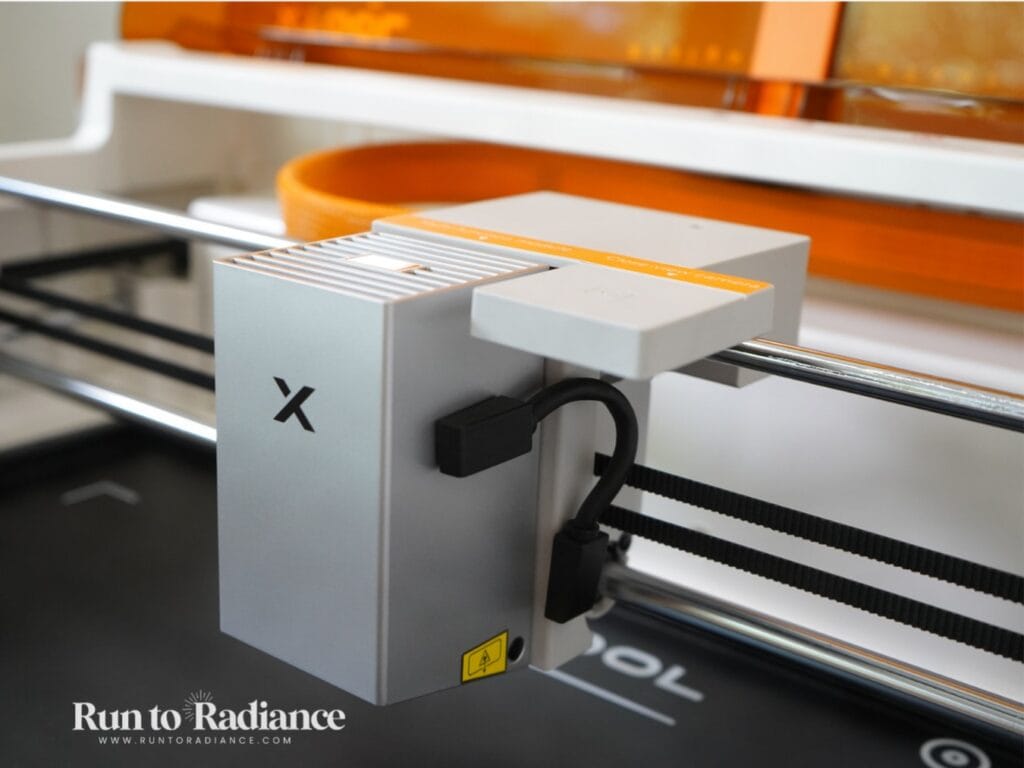 Swappable laser module on the xTool M2