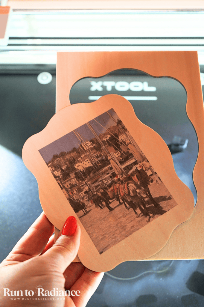 diy printed photo on wood